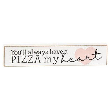 3 Set Pizza My Heart Blocks - The Fox Decor